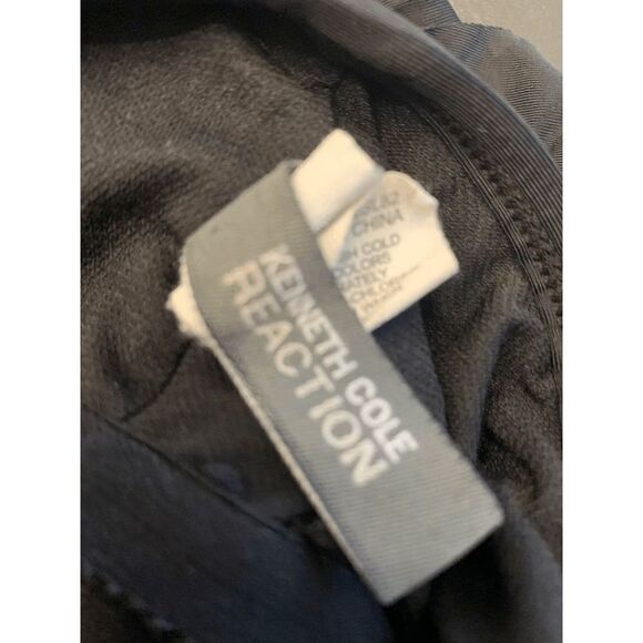 Kenneth Cole Reaction Women's Dark Black Tankini Top Size S - Picture 2 of 5